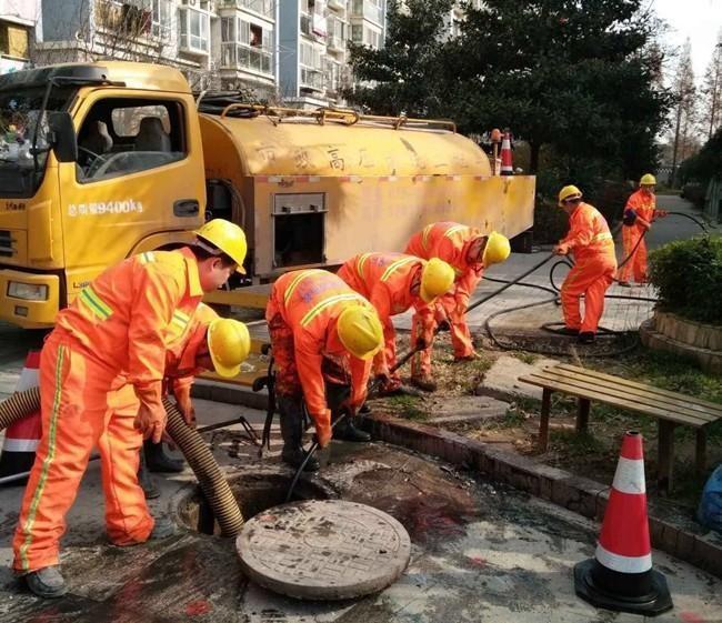 新民市政管道清淤